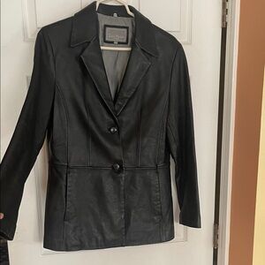 Juliet Michelle Elegant Black Leather Jacket
